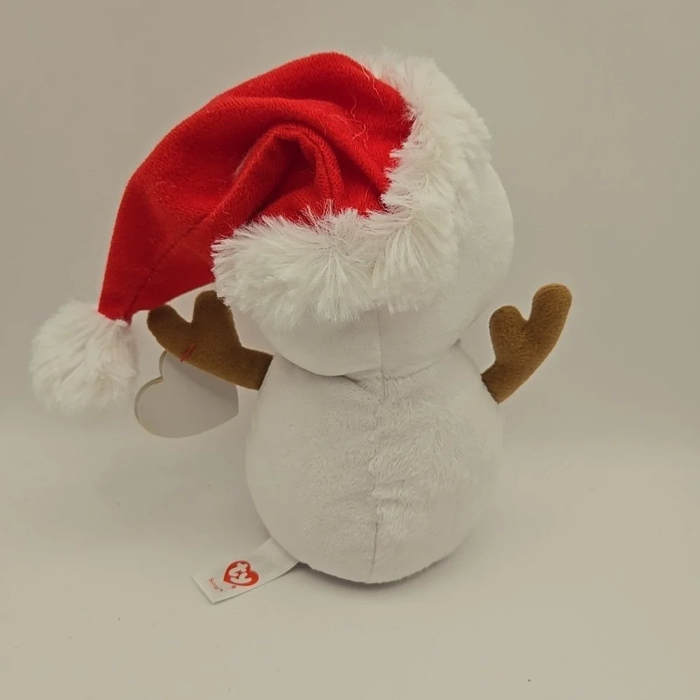 Scoop TY Beanie Baby Snowman‎ 6 Plushy Christmas
